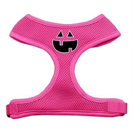 UNCONDITIONAL LOVE Pumpkin Face Design Soft Mesh Harnesses Pink Extra Large UN849422